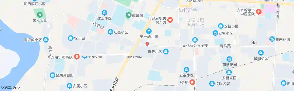 齐齐哈尔八一小区_公交站地图_齐齐哈尔公交_妙搜公交查询2025