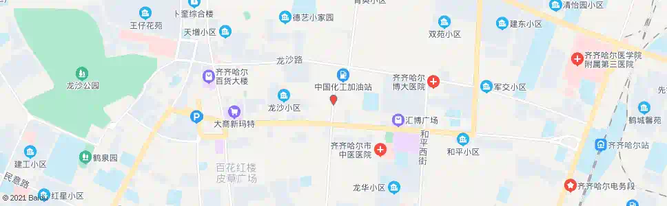 齐齐哈尔龙北街_公交站地图_齐齐哈尔公交_妙搜公交查询2025