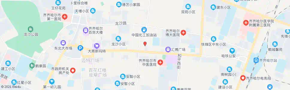 齐齐哈尔国脉大厦(龙华路)_公交站地图_齐齐哈尔公交_妙搜公交查询2025