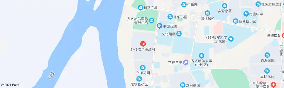 齐齐哈尔职业学院_公交站地图_齐齐哈尔公交_妙搜公交查询2025
