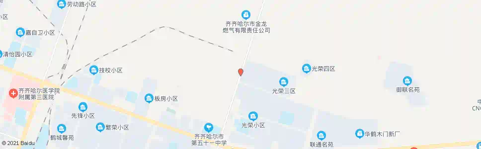 齐齐哈尔车辆厂东门_公交站地图_齐齐哈尔公交_妙搜公交查询2025