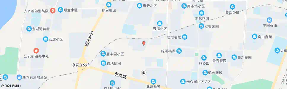 齐齐哈尔二轻装饰市场_公交站地图_齐齐哈尔公交_妙搜公交查询2025