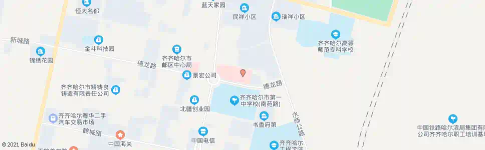 齐齐哈尔齐市中医医院南院_公交站地图_齐齐哈尔公交_妙搜公交查询2025