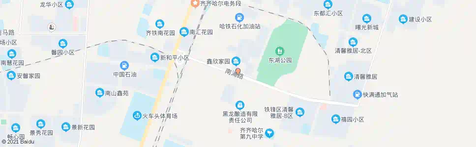 齐齐哈尔制粉厂_公交站地图_齐齐哈尔公交_妙搜公交查询2025