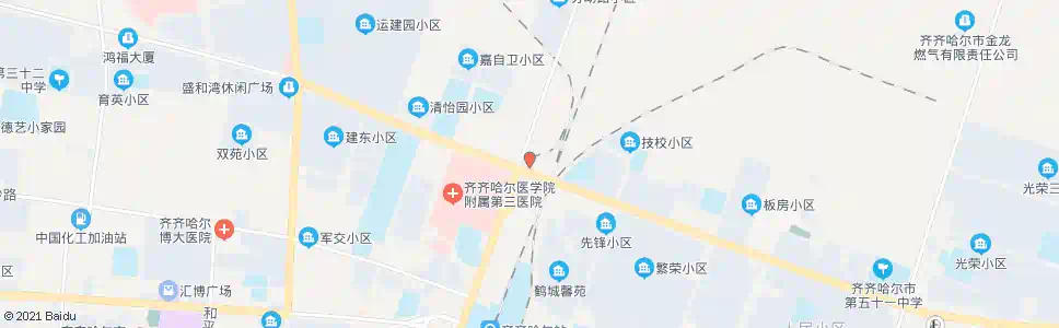 齐齐哈尔桥洞子(齐市现代男科医院)_公交站地图_齐齐哈尔公交_妙搜公交查询2025