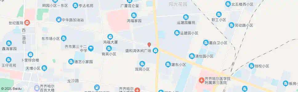 齐齐哈尔建设路_公交站地图_齐齐哈尔公交_妙搜公交查询2025