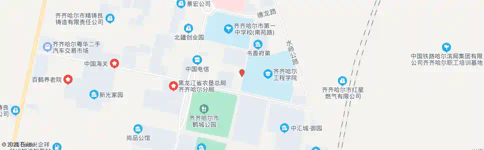 齐齐哈尔雅荟影楼_公交站地图_齐齐哈尔公交_妙搜公交查询2025