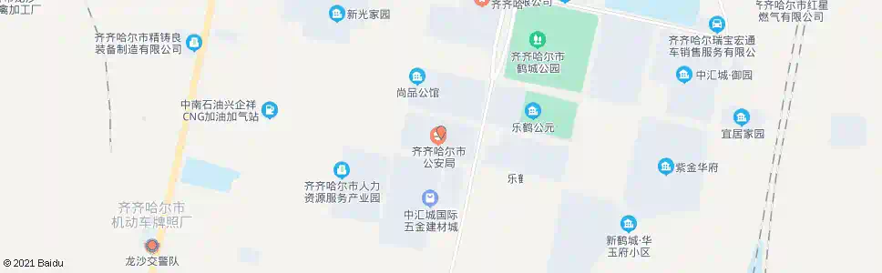 齐齐哈尔市交警支队_公交站地图_齐齐哈尔公交_妙搜公交查询2025