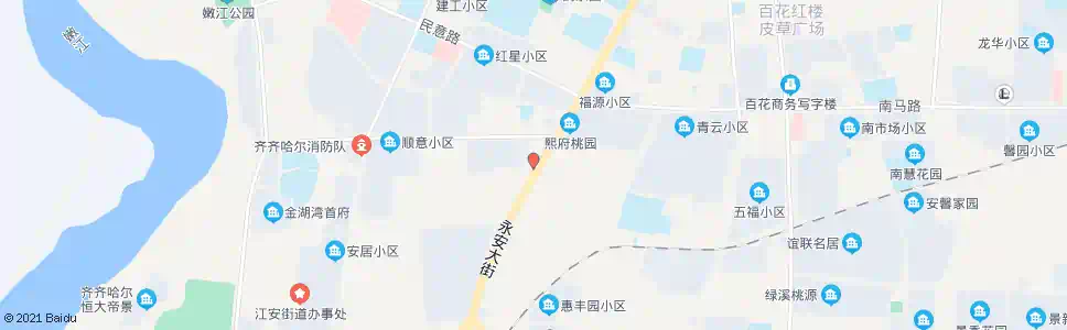 齐齐哈尔群英楼_公交站地图_齐齐哈尔公交_妙搜公交查询2025