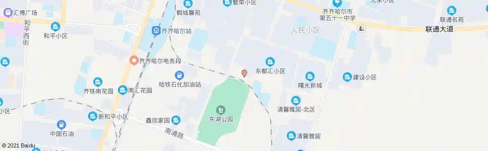 齐齐哈尔三十三中学_公交站地图_齐齐哈尔公交_妙搜公交查询2025