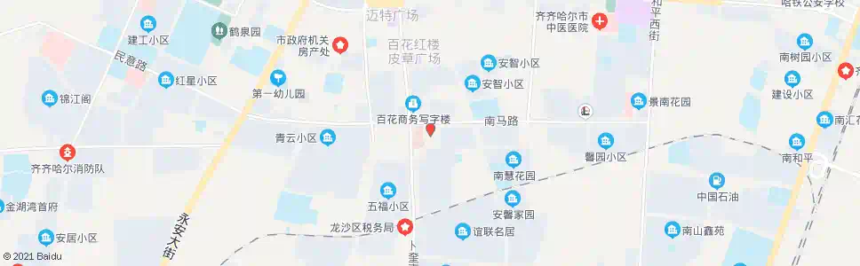 齐齐哈尔客运枢纽大楼_公交站地图_齐齐哈尔公交_妙搜公交查询2025
