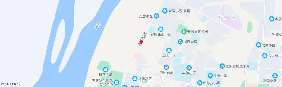 齐齐哈尔电力培训中心_公交站地图_齐齐哈尔公交_妙搜公交查询2025