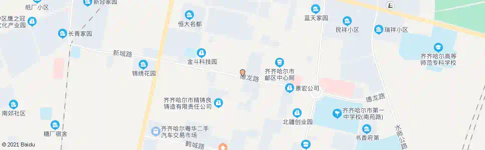 齐齐哈尔雄鹰集团_公交站地图_齐齐哈尔公交_妙搜公交查询2025