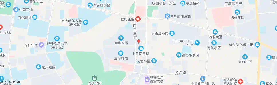 齐齐哈尔中瑞时代广场_公交站地图_齐齐哈尔公交_妙搜公交查询2025