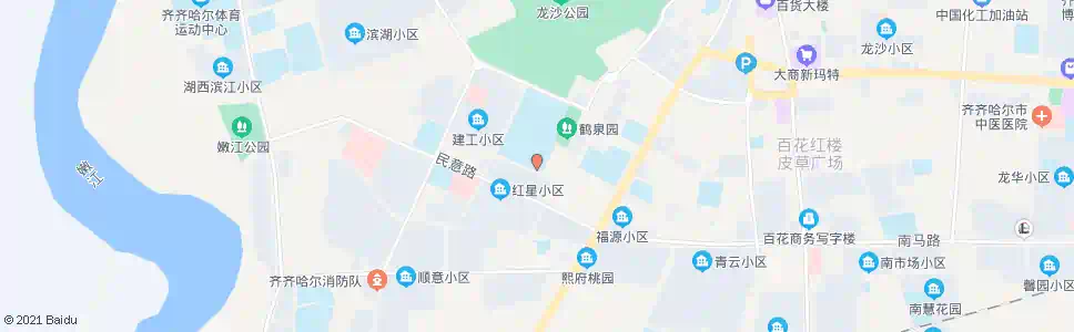 齐齐哈尔工人文化宫_公交站地图_齐齐哈尔公交_妙搜公交查询2025