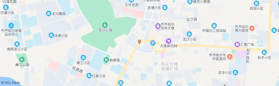 齐齐哈尔华美家居广场_公交站地图_齐齐哈尔公交_妙搜公交查询2025