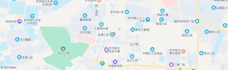 齐齐哈尔卜奎便宜坊_公交站地图_齐齐哈尔公交_妙搜公交查询2025
