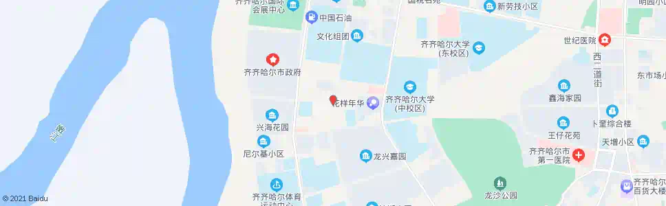 齐齐哈尔干休所_公交站地图_齐齐哈尔公交_妙搜公交查询2025