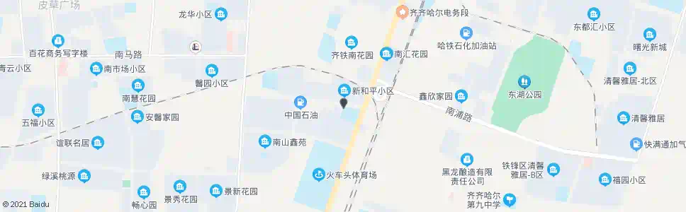 齐齐哈尔齐铁一小_公交站地图_齐齐哈尔公交_妙搜公交查询2025