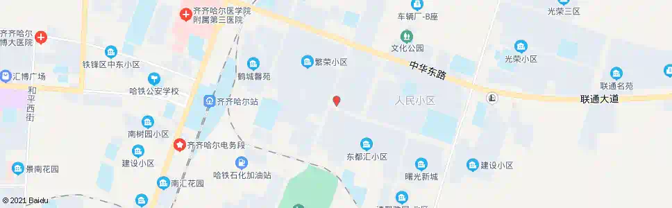 齐齐哈尔消防二中队_公交站地图_齐齐哈尔公交_妙搜公交查询2025