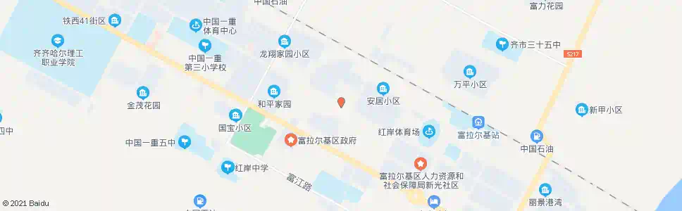 齐齐哈尔区消防大队_公交站地图_齐齐哈尔公交_妙搜公交查询2025