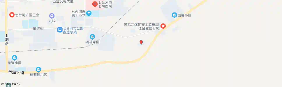 七台河新选家属楼_公交站地图_七台河公交_妙搜公交查询2025