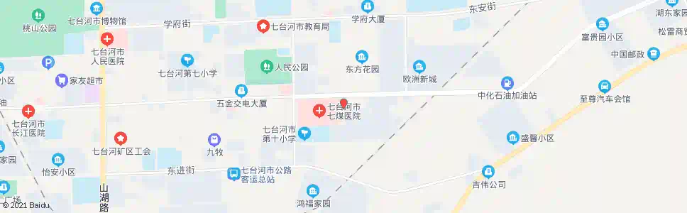 七台河总院家属楼_公交站地图_七台河公交_妙搜公交查询2025