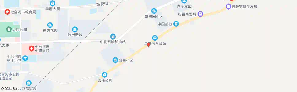 七台河高飞租赁站_公交站地图_七台河公交_妙搜公交查询2025