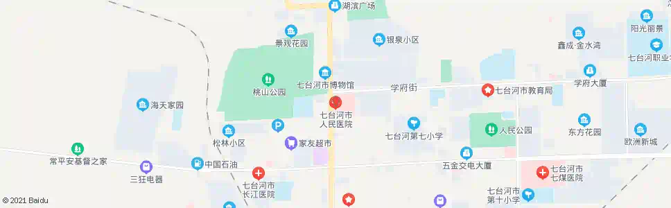 七台河市医院_公交站地图_七台河公交_妙搜公交查询2025