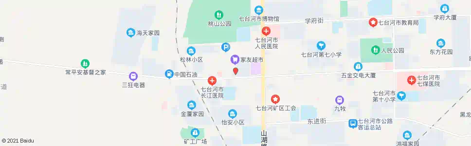 七台河嘉宝莉油漆总汇_公交站地图_七台河公交_妙搜公交查询2025
