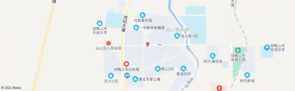 双鸭山卧洪桥派出所_公交站地图_双鸭山公交_妙搜公交查询2025