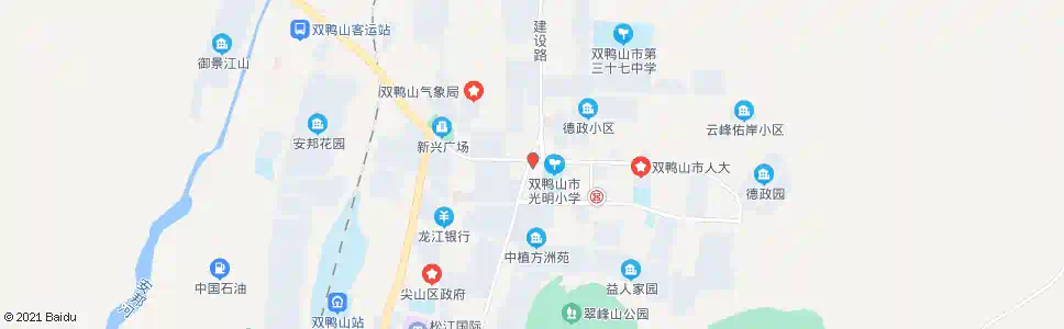 双鸭山自来水公司_公交站地图_双鸭山公交_妙搜公交查询2025