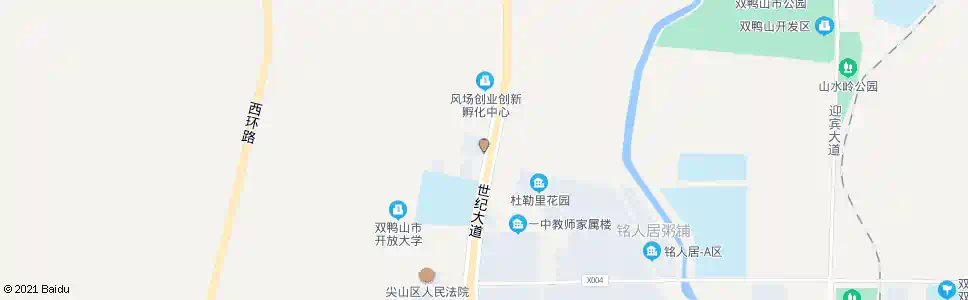 双鸭山尖山交警大队_公交站地图_双鸭山公交_妙搜公交查询2025