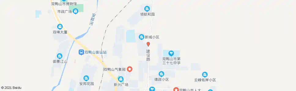 双鸭山建设路市场_公交站地图_双鸭山公交_妙搜公交查询2025