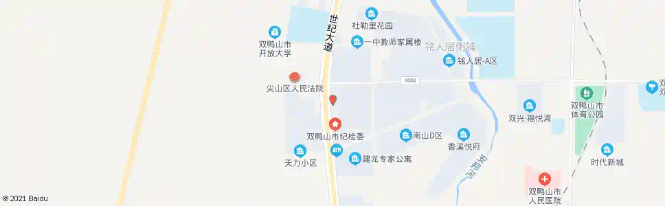 双鸭山市政府_公交站地图_双鸭山公交_妙搜公交查询2025