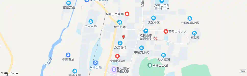双鸭山中医院_公交站地图_双鸭山公交_妙搜公交查询2025