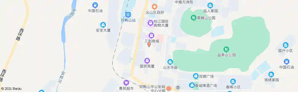 双鸭山兴亚商城_公交站地图_双鸭山公交_妙搜公交查询2025