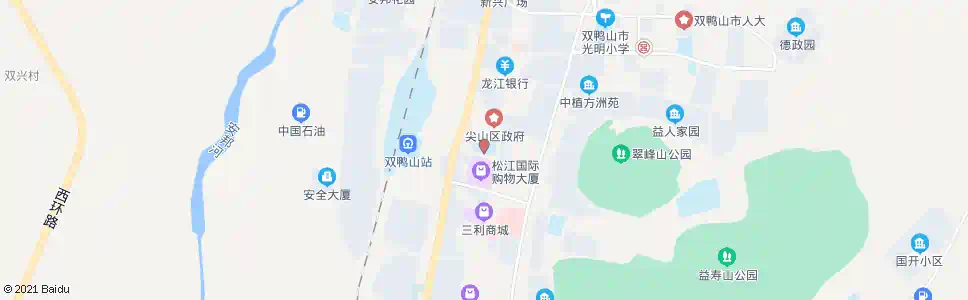 双鸭山体育馆_公交站地图_双鸭山公交_妙搜公交查询2025