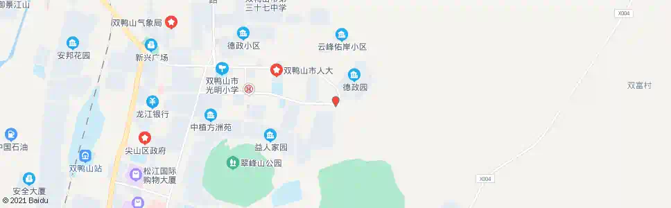 双鸭山向阳小区_公交站地图_双鸭山公交_妙搜公交查询2025
