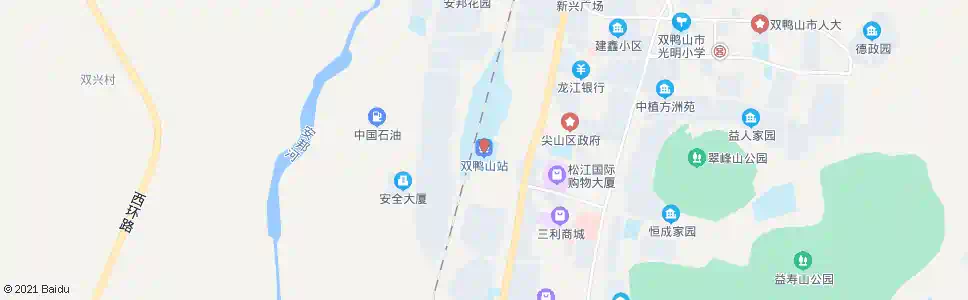 双鸭山天工学校_公交站地图_双鸭山公交_妙搜公交查询2025