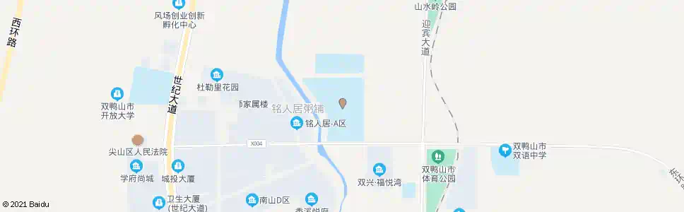 双鸭山一中_公交站地图_双鸭山公交_妙搜公交查询2025