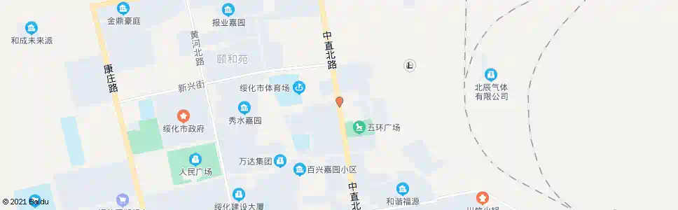 绥化体育公园_公交站地图_绥化公交_妙搜公交查询2025