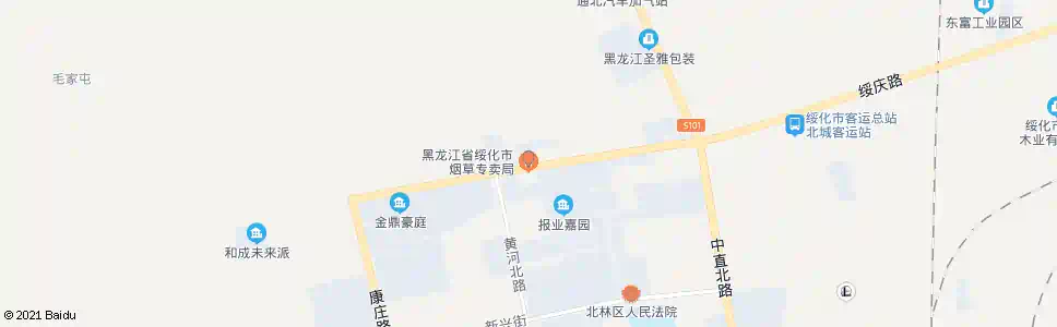 绥化烟草_公交站地图_绥化公交_妙搜公交查询2025