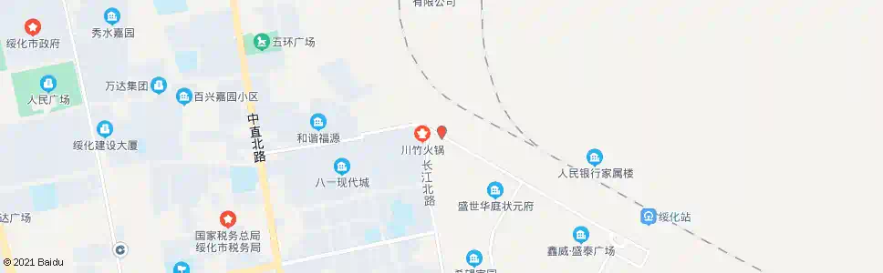 绥化陶瓷市场_公交站地图_绥化公交_妙搜公交查询2025