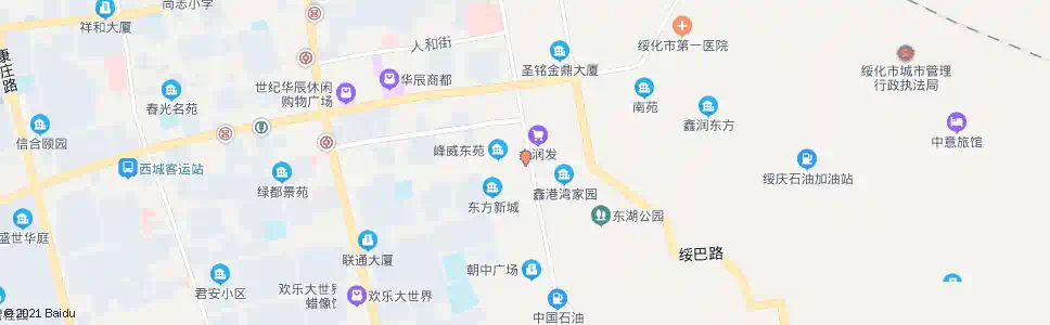绥化园丁小区_公交站地图_绥化公交_妙搜公交查询2025