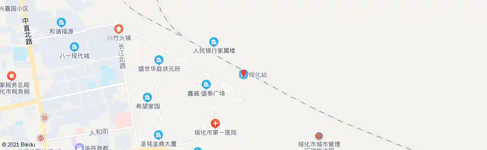 绥化双桥路口_公交站地图_绥化公交_妙搜公交查询2025