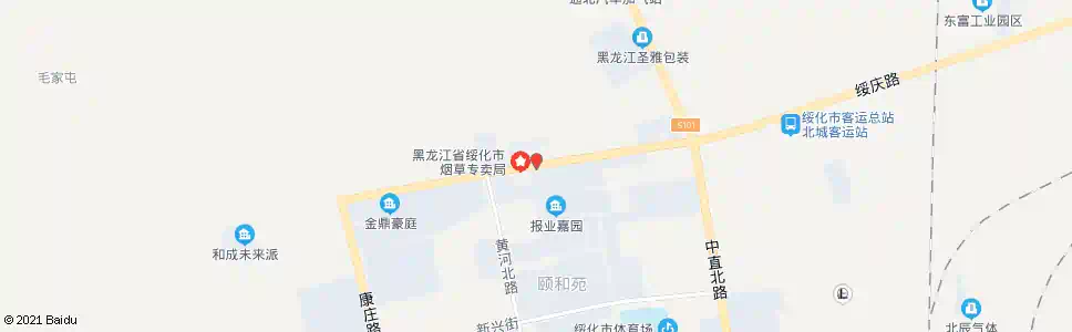 绥化报社_公交站地图_绥化公交_妙搜公交查询2025