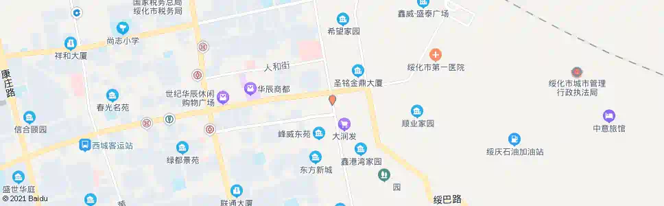绥化回味居_公交站地图_绥化公交_妙搜公交查询2025