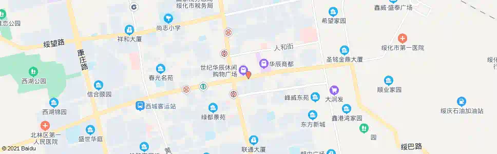 绥化正大鞋城_公交站地图_绥化公交_妙搜公交查询2025