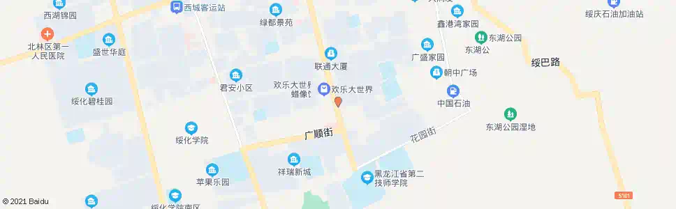 绥化烟厂家属楼_公交站地图_绥化公交_妙搜公交查询2025
